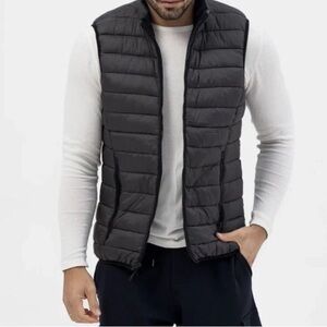 GAP Men's Gray Zip Up Sweater